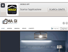 Tablet Screenshot of magiimmobiliare.com